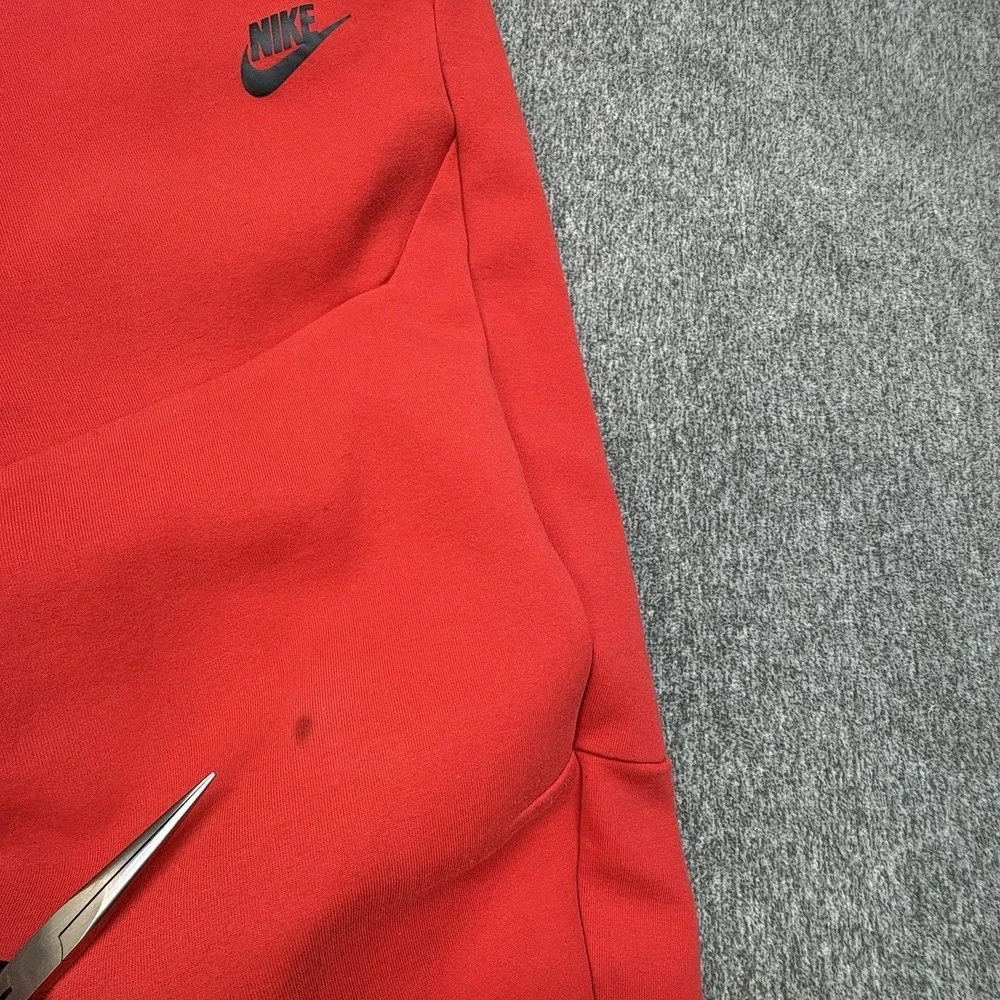Nike Tech Fleece Jogger Red Sweatpants Mens Medium Performance CU4495